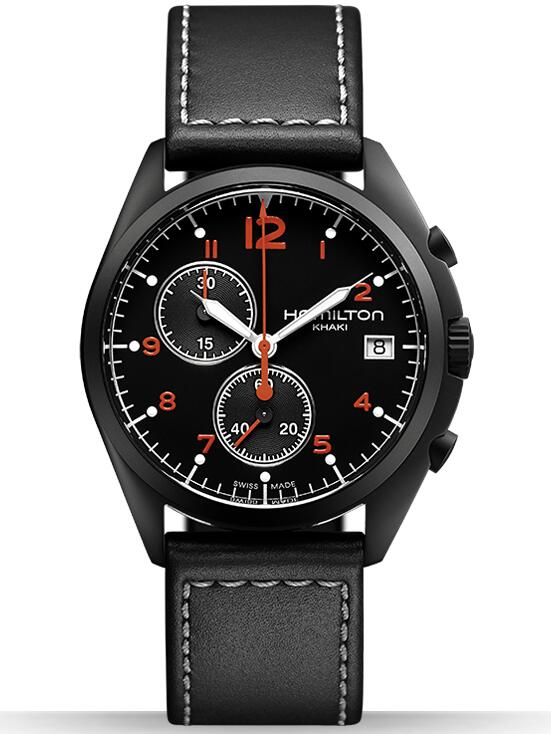 Hamilton Khaki Pilot Pioneer Chrono Quartz H76582733 watches replica